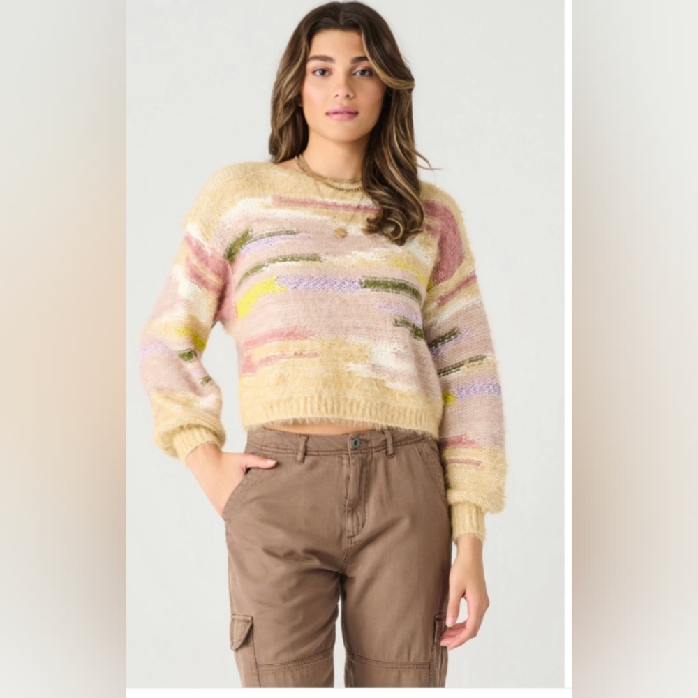 DEX Melange Spacedye Sweater Brand New With Tags Relaxed Fit